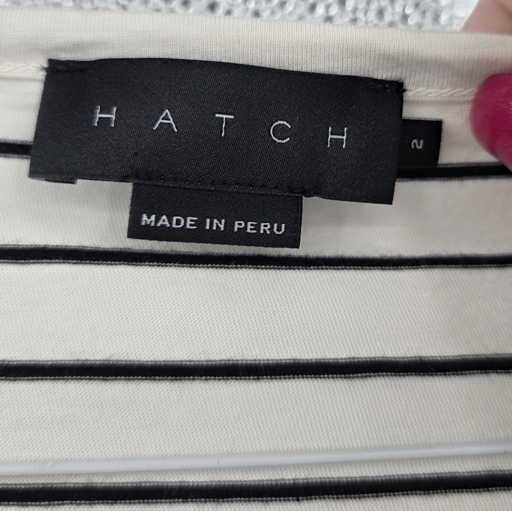Hatch Jersey Maternity Shirt (2) Medium - Picture 3 of 6